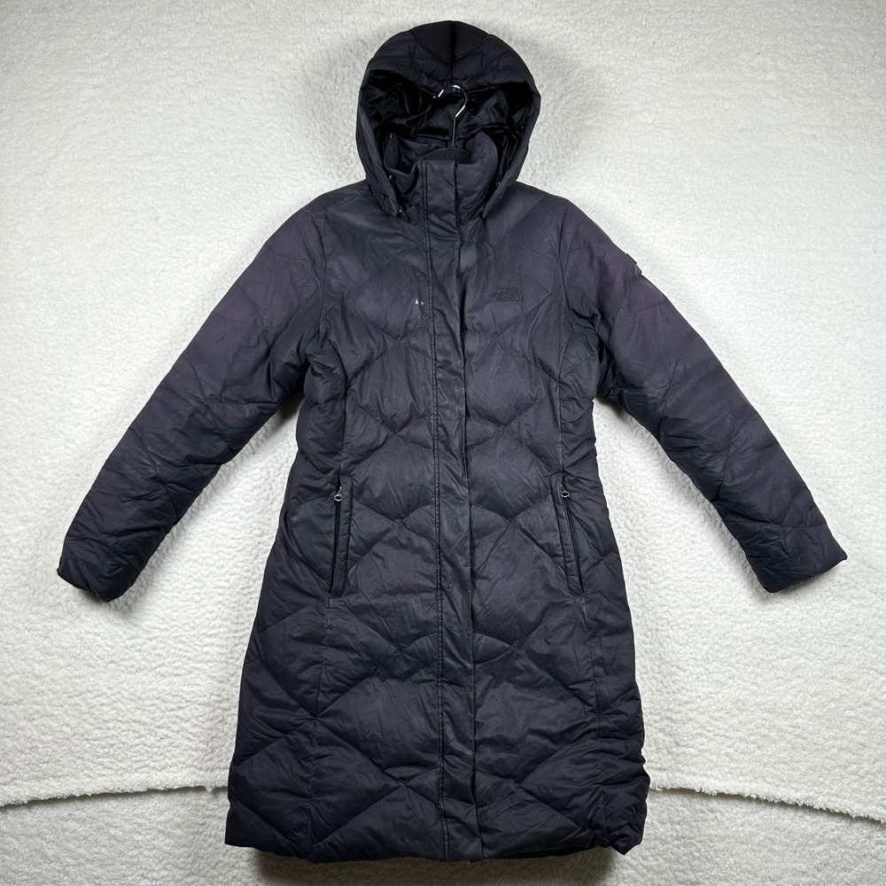 The North Face Metropolis Down Parka Womens 600 Fill Puffer M Black Insulated